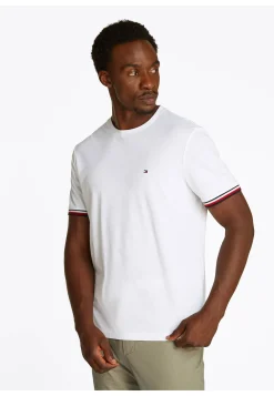 Herren T-Shirt GLOBAL STRIPE CUFF TEE