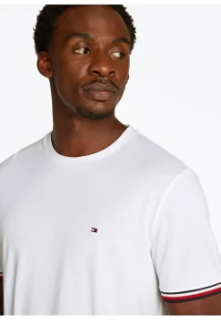 Herren T-Shirt GLOBAL STRIPE CUFF TEE