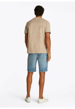 Herren T-Shirt GLOBAL STRIPE CUFF TEE