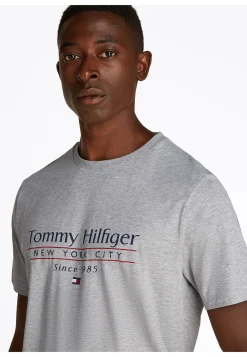 Herren T-Shirt HILFIGER CENTER STACK TEE Regular Fit