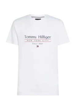Herren T-Shirt HILFIGER CENTER STACK TEE Regular Fit