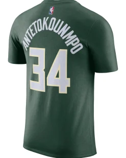 Herren T-Shirt NBA MILWAIKEE BUCKS ANTETOKOUNMPO