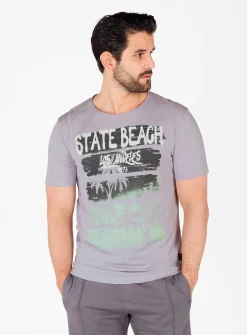 Herren T-Shirt STATE BEACH Regular Fit