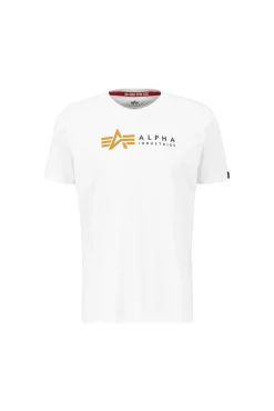 Herren T-Shirts Alpha Label T Puff Print