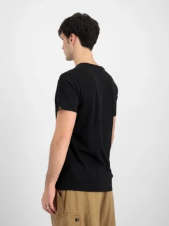Herren T-Shirts Alpha Label T Puff Print