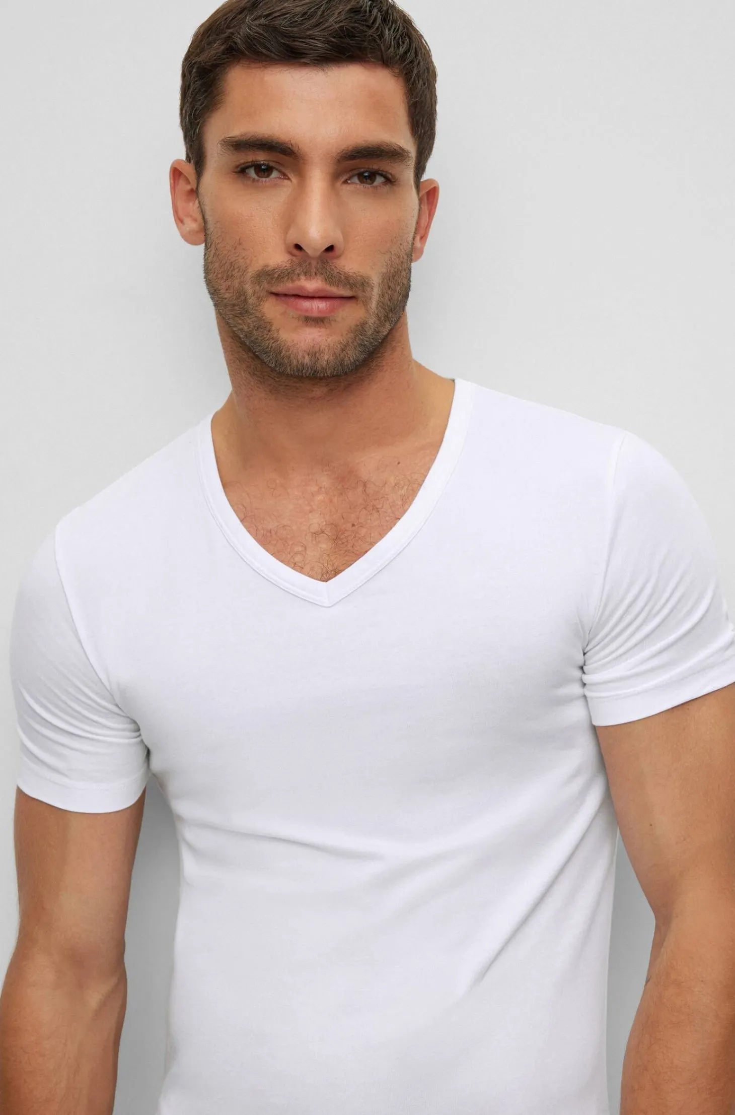 Herren Unterhemd MODERN 2er-Pack Slim Fit