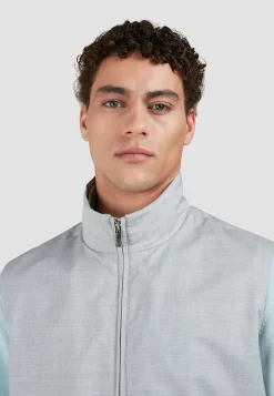 Herren Weste aus Wolle und Seide