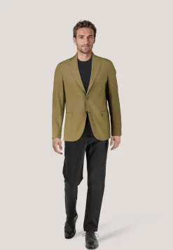 Herrn Sakko mit Leinen P-HANRY-FLAPS Slim Fit