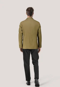 Herrn Sakko mit Leinen P-HANRY-FLAPS Slim Fit