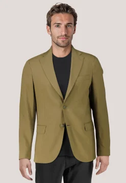 Herrn Sakko mit Leinen P-HANRY-FLAPS Slim Fit