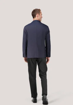 Herrn Sakko mit Leinen P-HANRY-FLAPS Slim Fit