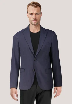 Herrn Sakko mit Leinen P-HANRY-FLAPS Slim Fit