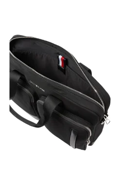 Laptoptasche mit Metall-Logo