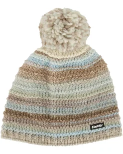Strickmütze MIKATA POMPON mit Wolle