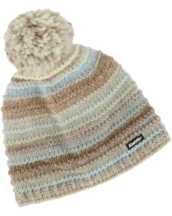 Strickmütze MIKATA POMPON mit Wolle