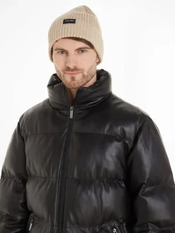 Strickmütze mit Kaschmir CLASSIC COTTON RIB BEANIE