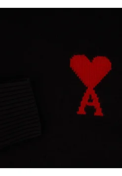 Strickpullover aus Wolle mit Rollkragen AMI DE COEUR